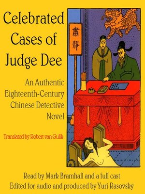 cover image of Celebrated Cases of Judge Dee